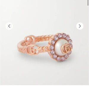 Authentic Gucci Marmont Ring. Rose gold size M with tags. Very beautiful!